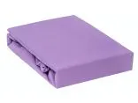 Prześcieradło Jersey z gumką fioletowe 120x200    008 fiolet